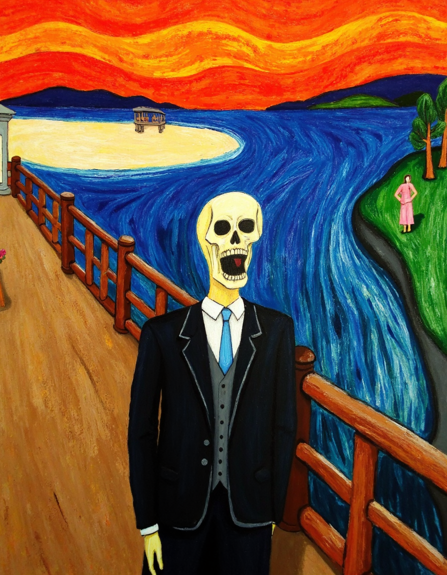 Prompt: .eveart reinterpretation of the artwork by Eve Vaillant