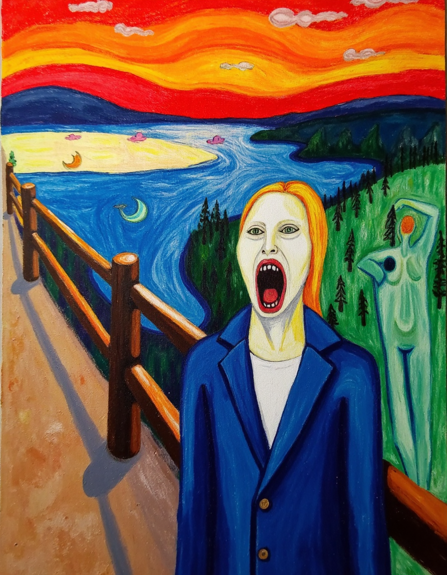 Prompt: .eveart reinterpretation of the artwork by Eve Vaillant